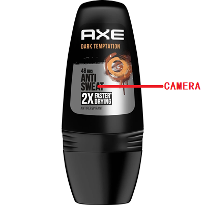 AXE deo roll-on Dark Temptatio wifi hidden camera 64GB - Bathroom Spy ...